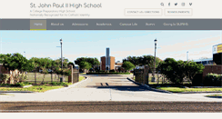 Desktop Screenshot of jpiihighschool.org